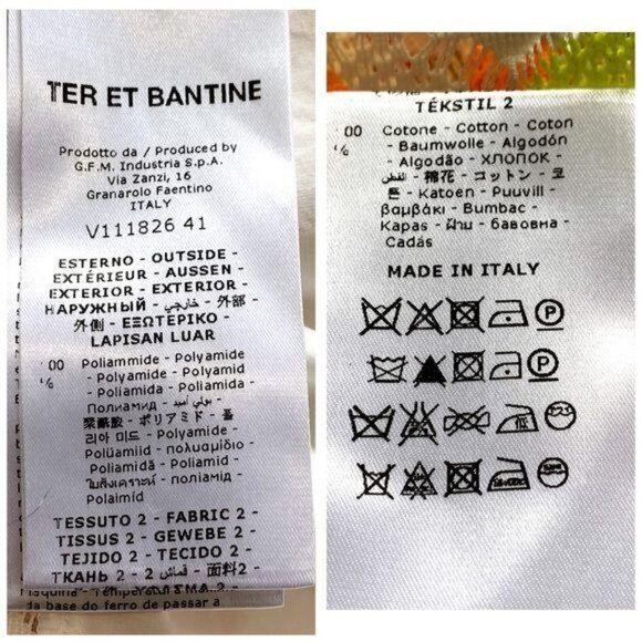 Ter et Bantine Multicolor Dot Knit Dress Cream 38 Made in Italy - Picture 6 of 16